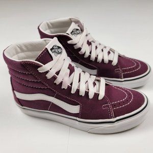 VANS SK8 HI PURPLE BMX SKATE SHOES MENS 4 WOMEN 5.5 LIKE NEW MAX STRANGER THINGS